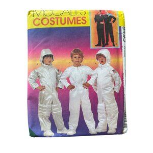 McCalls 9493 Sewing Pattern Costumes Size XS 29.5-30.5 Space Jumpsuit UNCUT